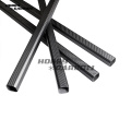 30X30mm Carbon Fiber octagonal carbon tubes CNC